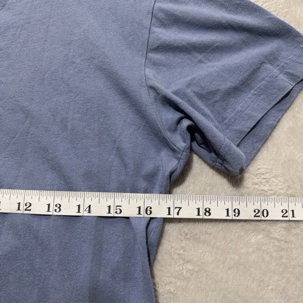 Polo Ralph Lauren Size M Men's Short Sleeve T-Shirt Slim Fit Blue Preppy Casual